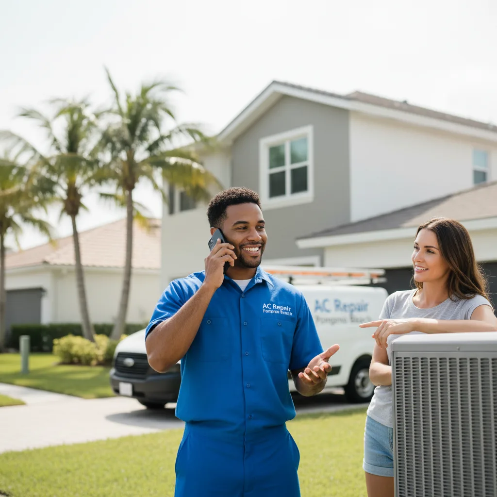 AC Repair Pompano Beach customer support in De Berry